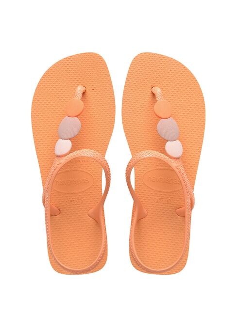 HAVAIANAS FLASH URBAN PLUS Flip-Flop-Sandalen Pfirsich - Damenschuhe
