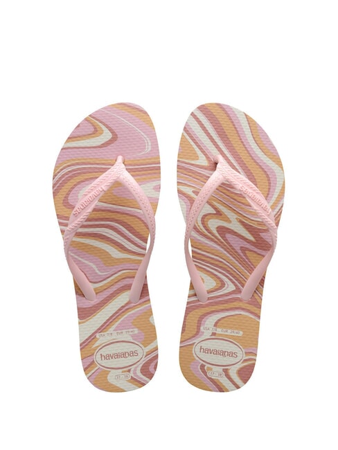 HAVAIANAS FANTASIA STYLE Flip-Flops weiß/rosa - Damenschuhe