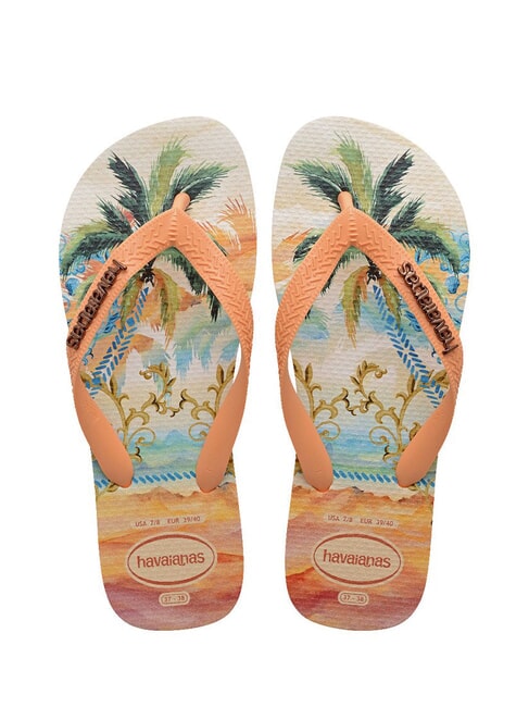 HAVAIANAS TOP TROPICALIA Flip-Flops Pfirsich - Damenschuhe