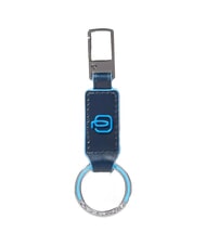 PIQUADRO BLUE SQUARE Schlüsselanhänger mit Lederanhänger - Schlüsselanhänger und Schlüsseletuis