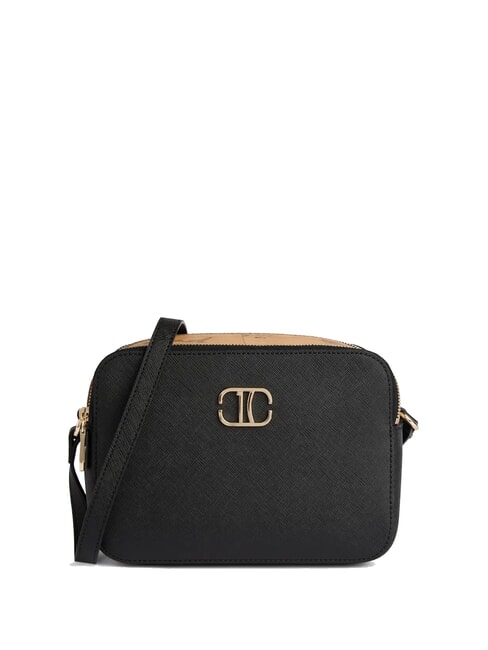 ALVIERO MARTINI PRIMA CLASSE SKYE Kameratasche mit Doppelreißverschluss Schwarz - Damentaschen