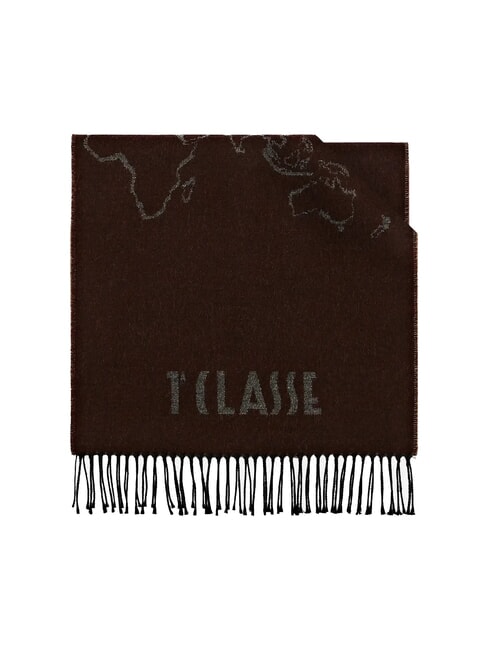 ALVIERO MARTINI PRIMA CLASSE GEO FILETTO Schal mit Fransen Kakao - Schals