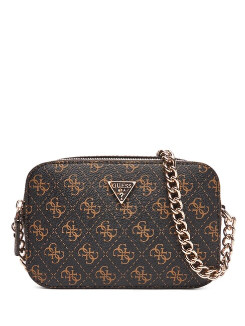 GUESS NOELLE 2 4G Mini-Umhängetasche braun - Damentaschen