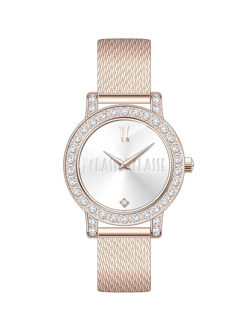 ALVIERO MARTINI PRIMA CLASSE ZANTE Quarzuhr aus Stahl rosš - Uhren