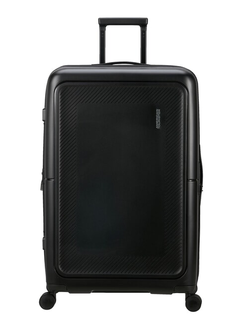 AMERICAN TOURISTER DASHPOP Großer, erweiterbarer Trolley echtes Schwarz - Harte Trolleys