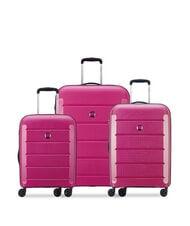 DELSEY BINALONG Set mit 3 Trolleys: Kabine+mittel, groß exp - Trolleyset