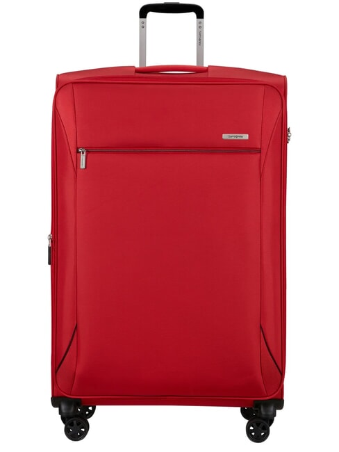 SAMSONITE BASE BREEZE Extra großer, erweiterbarer Trolley ROT - Halbharte Trolleys