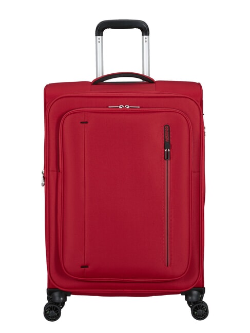 AMERICAN TOURISTER CLOUDRIDER Großer erweiterbarer Trolley Astralrot - Halbharte Trolleys