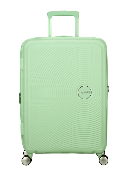 AMERICAN TOURISTER SOUNDBOX SPINNER Mittlerer Trolley, erweiterbar pastellgrün - Harte Trolleys