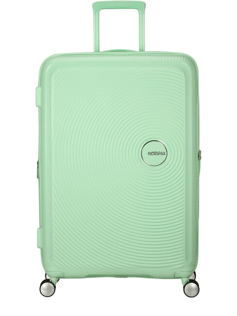 AMERICAN TOURISTER Trolley SOUNDBOX, groß, erweiterbar pastellgrün - Harte Trolleys