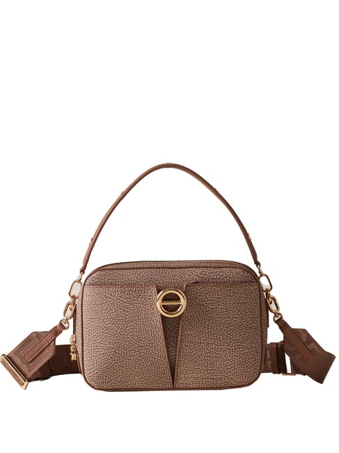 BORBONESE TULIP Mini-Handtasche mit Schultergurt Pilz - Damentaschen