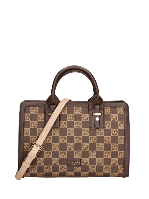 BRACCIALINI MONORANGE Handtasche mit Schultergurt braun - Damentaschen