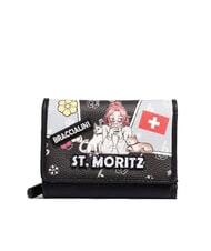 BRACCIALINI CARTOLINE St.Moritz Medium Wallet - Brieftaschen Damen