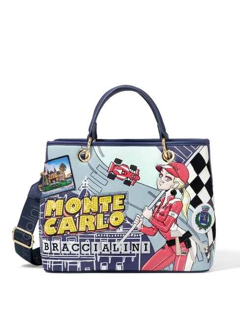 BRACCIALINI CARTOLINE MONTE CARLO Handtasche multi - Damentaschen