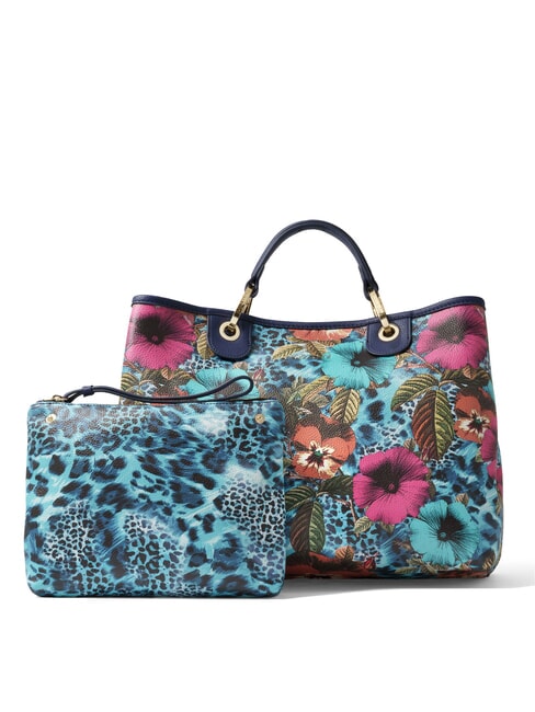 BRACCIALINI BETH SPECIAL Große Handtasche mit Clutch Blume - Damentaschen