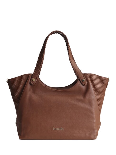 BRACCIALINI NAOMI Umhängetasche aus Leder braun - Damentaschen