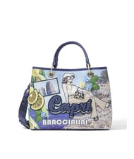 BRACCIALINI CARTOLINE CAPRI Handtasche mit Schultergurt - Damentaschen