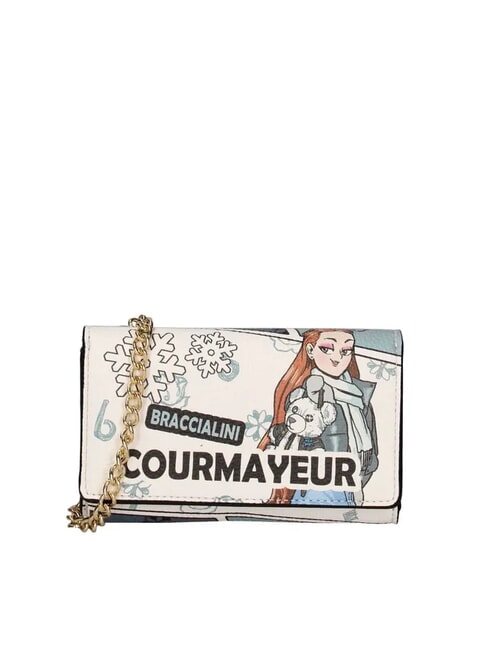 BRACCIALINI CARTOLINE Beutel mit Karabiner multi - Etuitaschen &amp; Necessaire