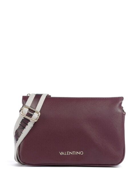 MARIO VALENTINO ZERO RE Multifunktionale Tasche mit Saffiano-Print prune - Damentaschen