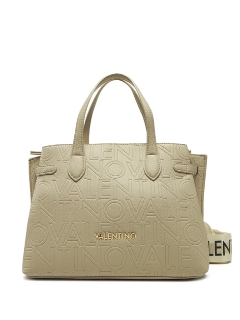 MARIO VALENTINO PANSY Handtasche mit zwei Schultergurten ecru - Damentaschen