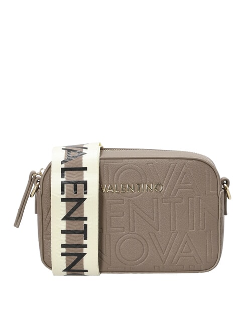MARIO VALENTINO PANSY Kameratasche mit zwei Schultergurten taupe - Damentaschen