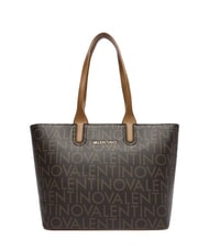 MARIO VALENTINO REGINA RE Umhänge-Shoppingtasche mit Allover-Logo - Damentaschen
