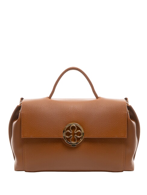 V73 FEDERICA Große Handtasche mit Schultergurt Leder - Damentaschen