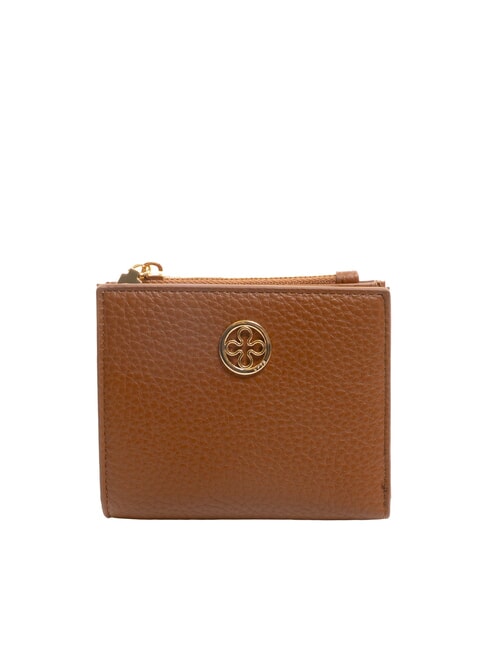 V73 FEDERICA Kleines, zweifach gefaltetes Portemonnaie Leder - Brieftaschen Damen