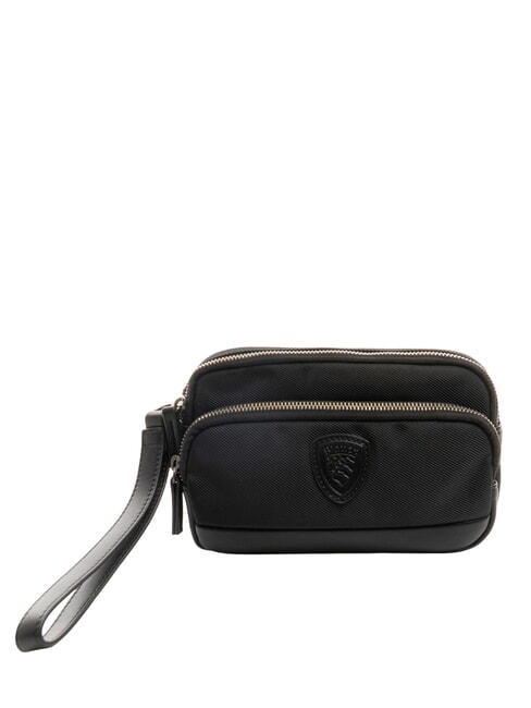 BLAUER AVENUE Herren Clutch SCHWARZ - Tablettmappe &amp; Organizer