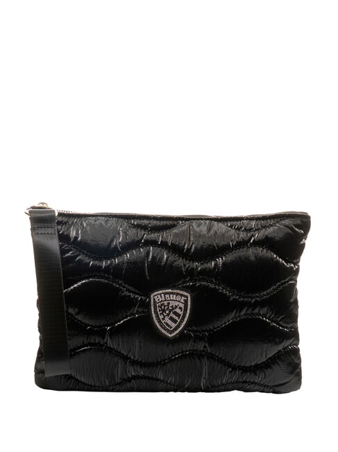 BLAUER SOFTY Große gesteppte Clutch SCHWARZ - Damentaschen