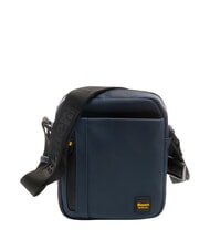 BLAUER RUBBER Kleine gummierte Tasche - Umhängetaschen Herren