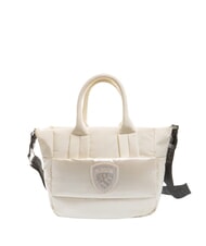 BLAUER PADDED NYLON Mittelgro&szlig;e Tragetasche mit Schultergurt - Damentaschen