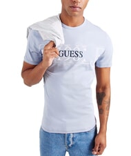 GUESS CHEST BOX Baumwoll-T-Shirt mit Aufdruck - Herren-T-Shirts