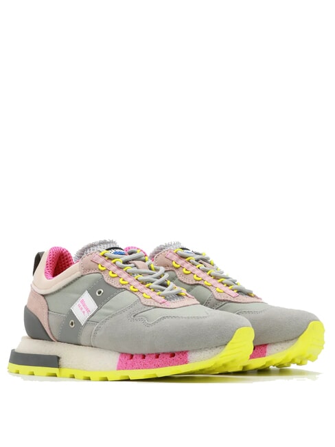 BLAUER HOUMA Turnschuhe grau/rosa - Damenschuhe