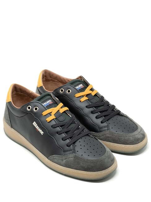 BLAUER MURRAY Herren-Sneaker schwarz/grün - Herrenschuhe