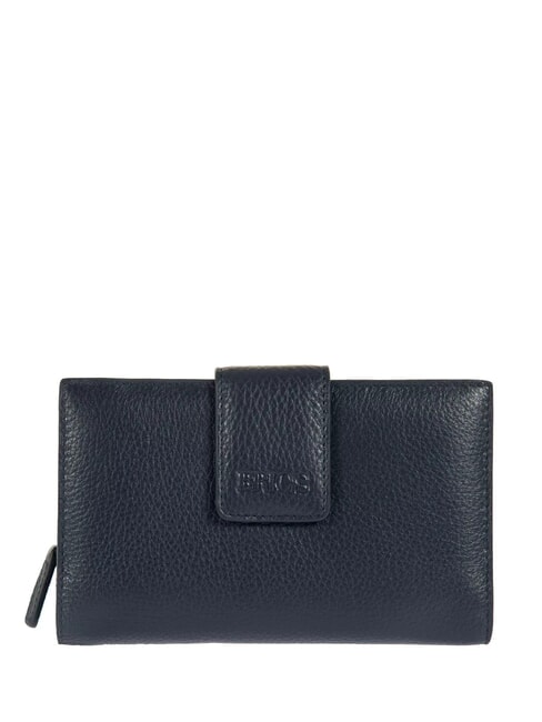 BRIC’S MARMOLADA Geldbörse aus gehämmertem Leder Blau - Brieftaschen Damen