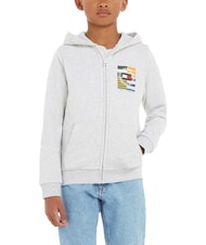 TOMMY HILFIGER TH KIDS Kapuzenjacke mit durchgehendem Reißverschluss - Sweatshirts Kinder