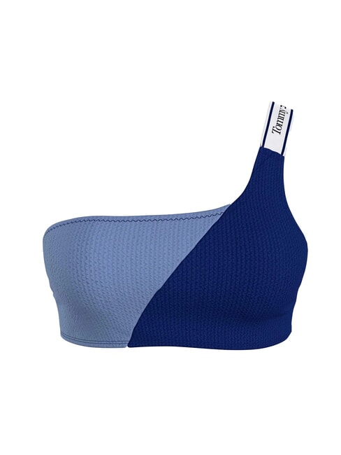 TOMMY HILFIGER TH One-Shoulder-Bikinioberteil Marinereise - Bademode für Damen