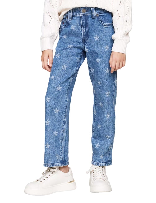 TOMMY HILFIGER TH KIDS Jeans mit Sternen-Print aopstars - Kinderhosen
