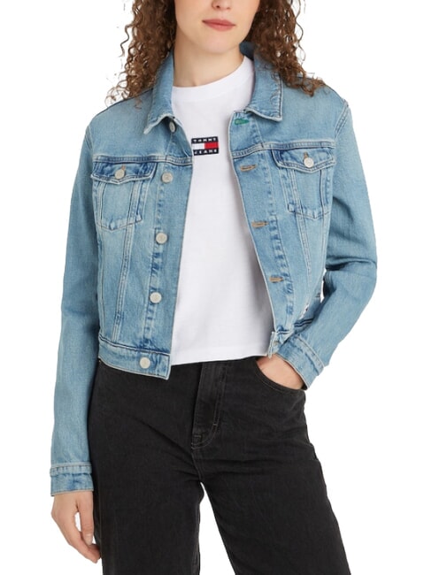 TOMMY HILFIGER TH JEANS Jeansjacke heller Denim - Damenjacken