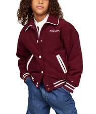 TOMMY HILFIGER TH KIDS Gerippte Bomberjacke - Kinder Jacken