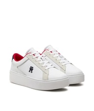 TOMMY HILFIGER TH PLATFORM COURT Ledersneaker - Damenschuhe