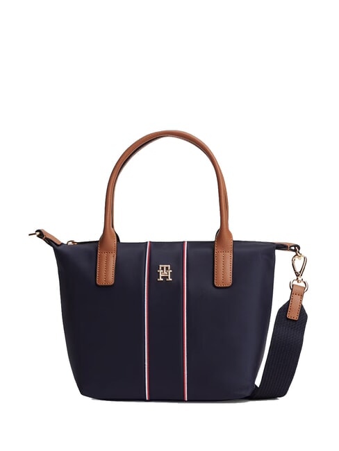 TOMMY HILFIGER POPETTE Mini-Tragetasche mit Schultergurt Space Blue Corp - Damentaschen