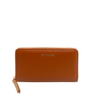 BORBONESE BIRDIE Große Lederbrieftasche mit Rundum-Reißverschluss - Brieftaschen Damen