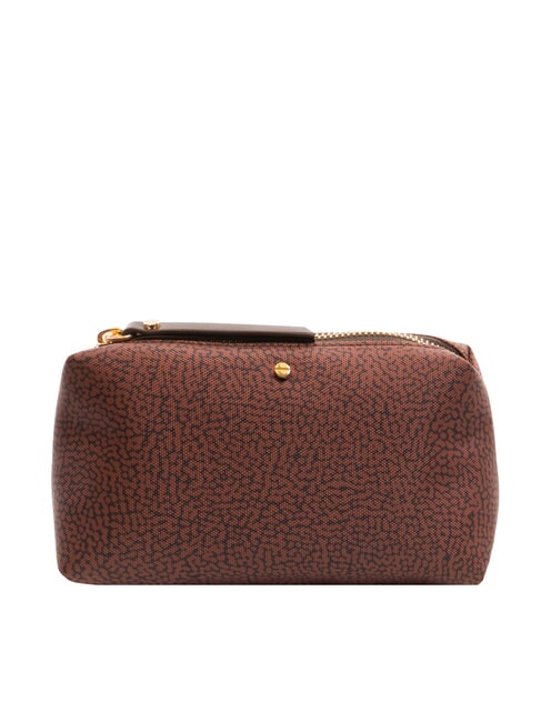 BORBONESE FLEXOS SOFT Kosmetiktasche Terrakotta - Etuitaschen &amp; Necessaire