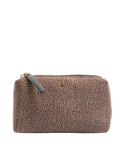 BORBONESE FLEXOS SOFT Kosmetiktasche natur op / schwarz - Etuitaschen &amp; Necessaire