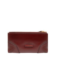 THE BRIDGE MATILDE Gro&szlig;e Geldb&ouml;rse aus Leder Chianti / Bordeaux / Gold - Brieftaschen Damen - 1