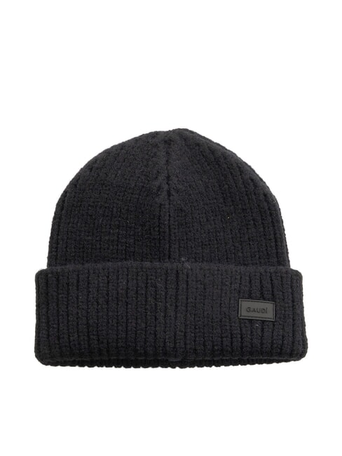 GAUDÌ EVAN Beanie-Mütze mit Umschlag SCHWARZ - Mützen/Hüte