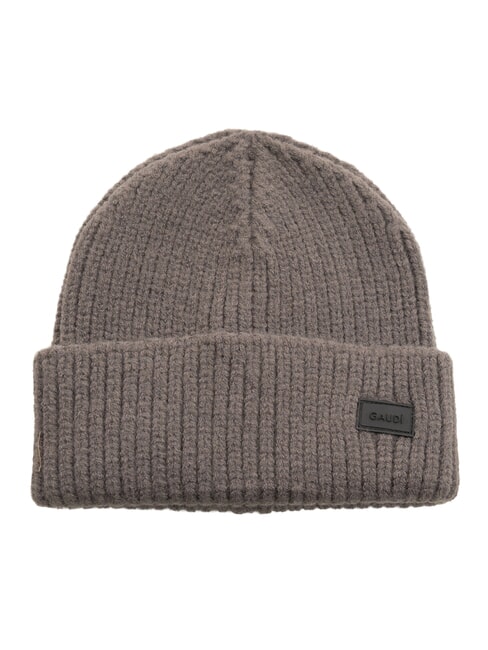 GAUDÌ EVAN Beanie-Mütze mit Umschlag DUNKELGRAU - Mützen/Hüte