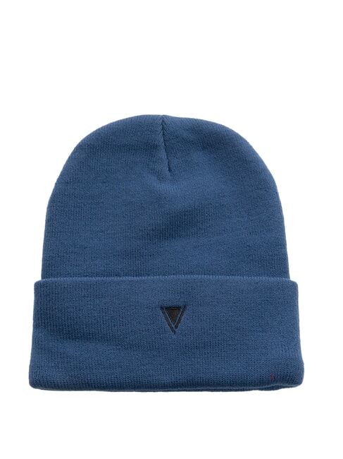 GAUDÌ EVAN Beanie-Mütze mit gesticktem Logo Blau - Mützen/Hüte